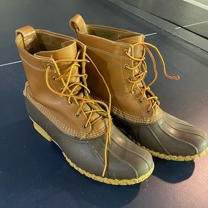 Mens LL Bean Duck Boots